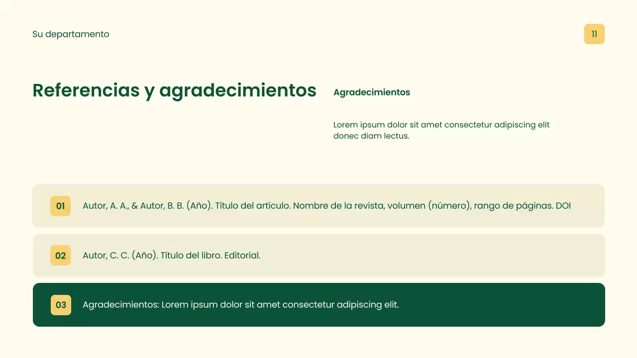 Presentación de investigación profesional amarilla