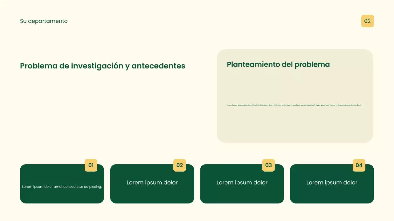 Presentación de investigación profesional amarilla