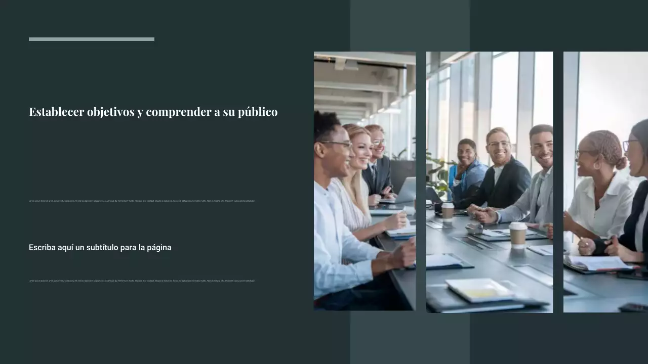 Guía de presentación moderna y ecológica Presentación