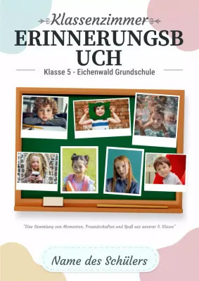 Neutraler klassischer Schuljahrbuchplaner