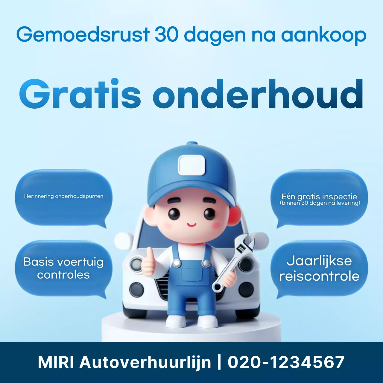 Sky Blue Baby Auto Inspectiegids