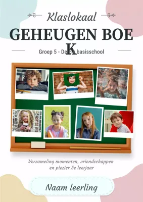 Neutrale Klassieke Schooljaarboekplanner