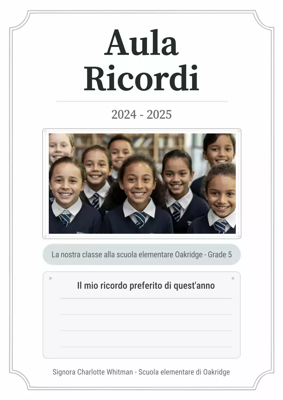 Libro di fiabe della scuola classica bianca