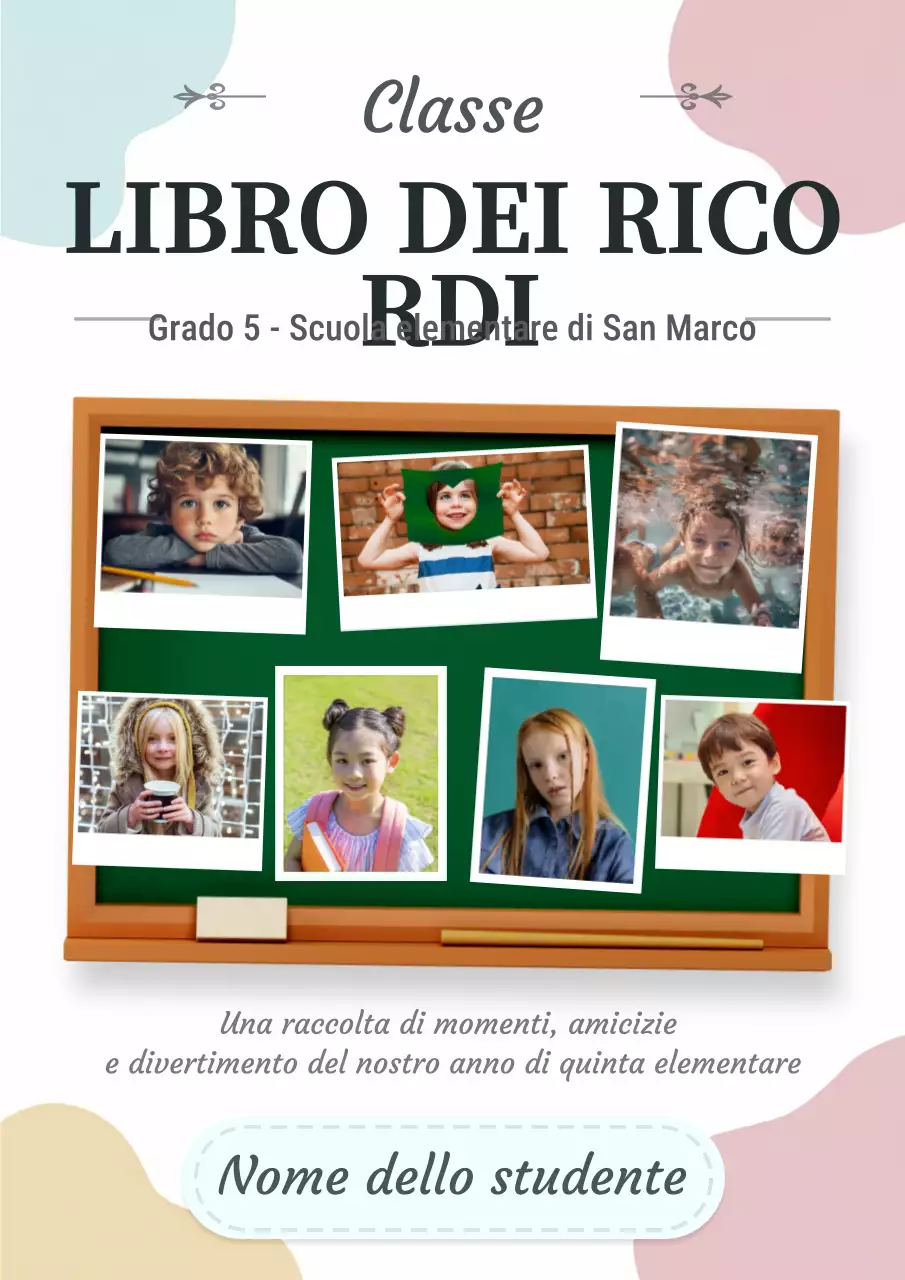 Agenda scolastica classica neutra