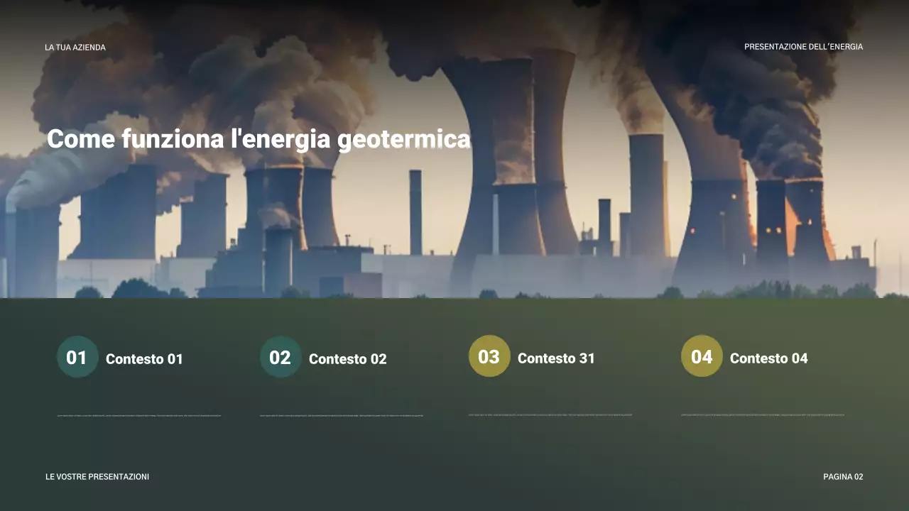 Presentazione di Grey Modern Energy