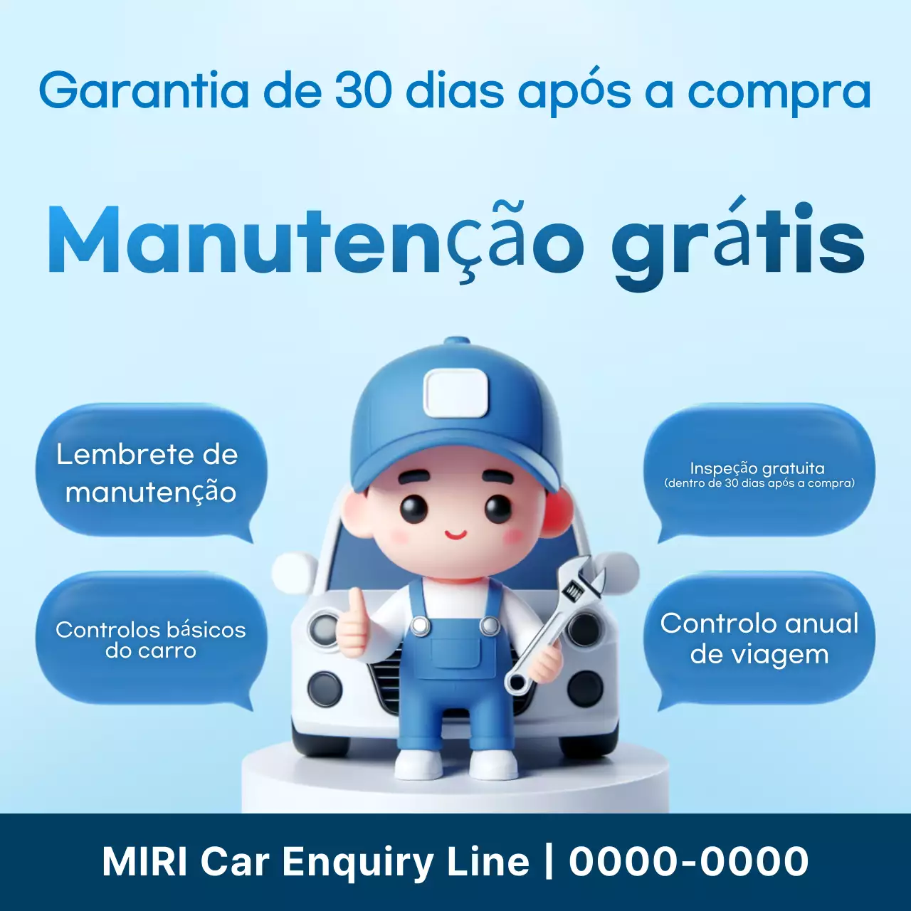 Guia de Inspeção de Carros Baby Blue Sky