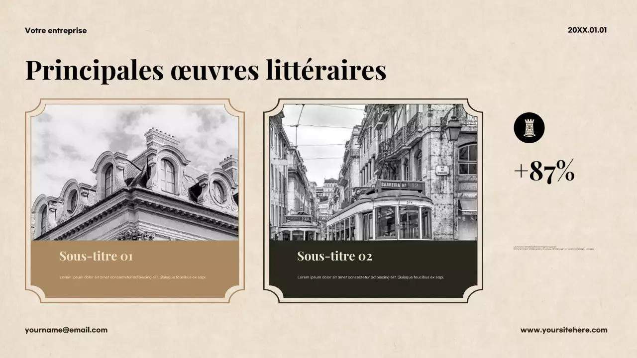 Présentation de la littérature classique beige