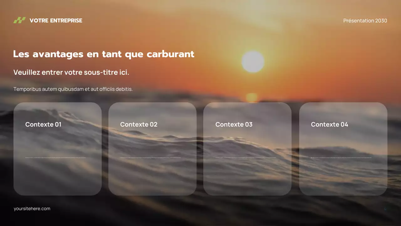 Présentation de l'hydrogène moderne gris