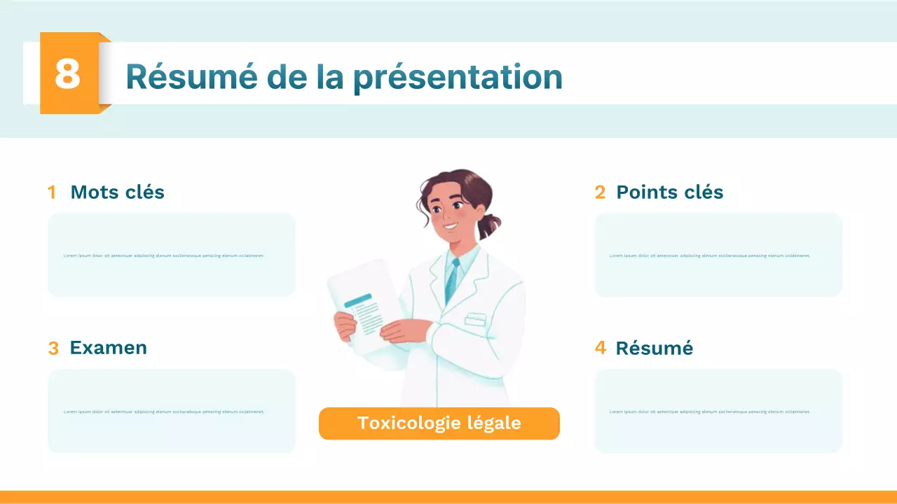 Présentation du cours de sciences modernes Orange