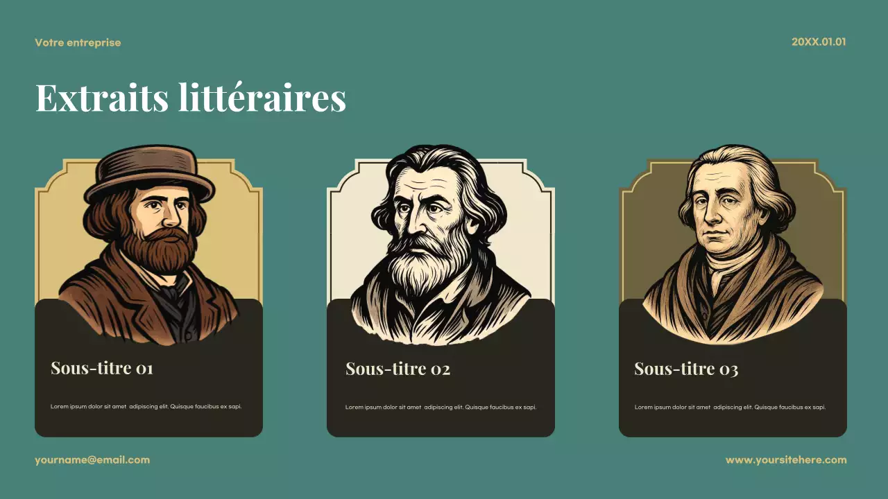 Présentation de la littérature classique beige