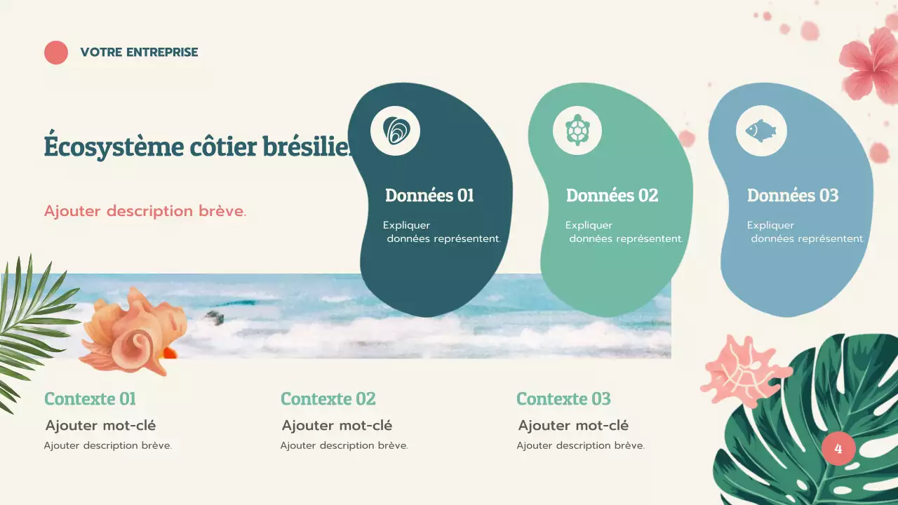 Présentation d'apprentissage sur les coraux tropicaux