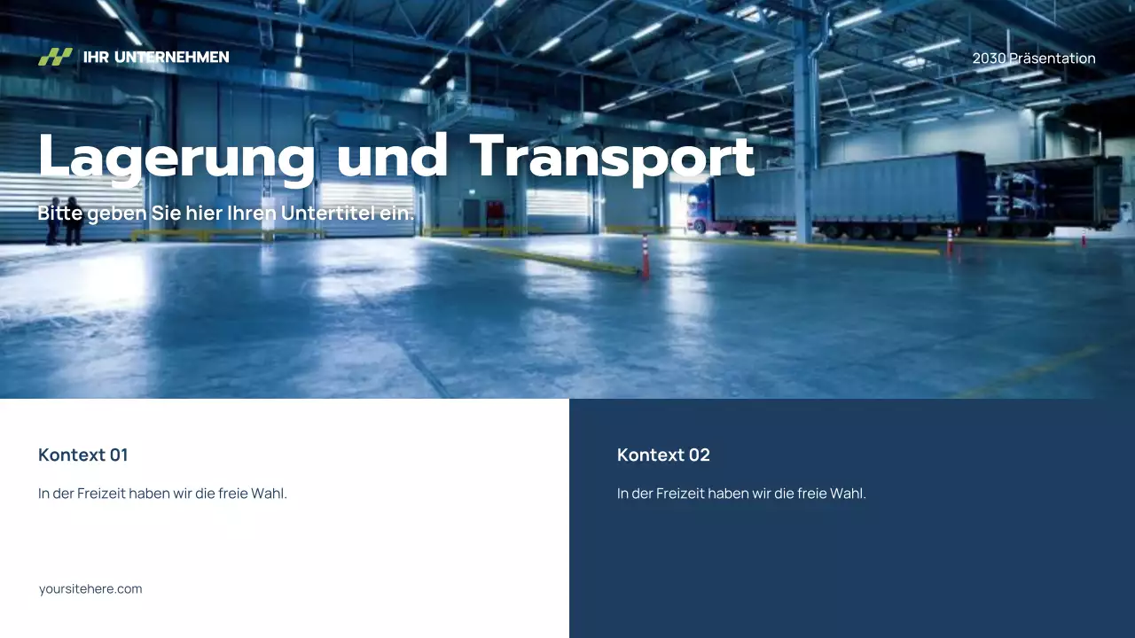 Grauer moderner Wasserstoff Präsentation