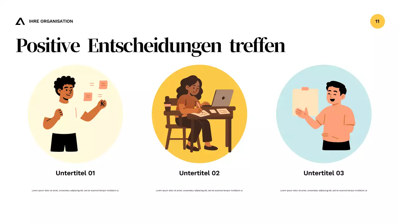 Orange Modern Health Guide Präsentation