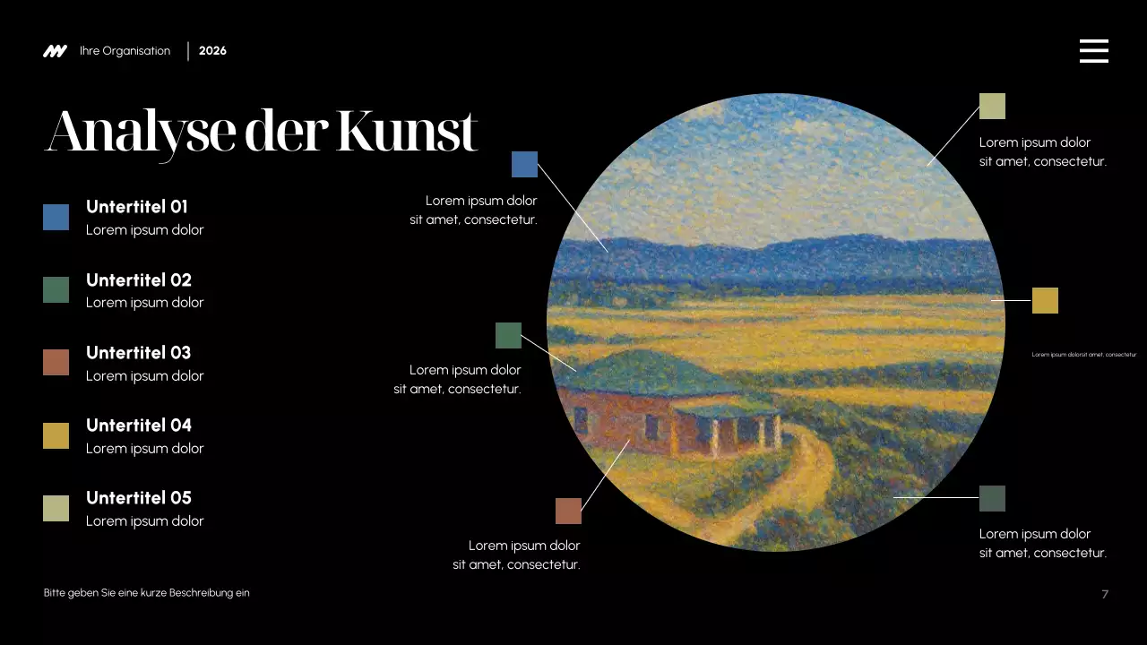 Einladung zur Ausstellung für Neonästhetische Kunst Präsentation