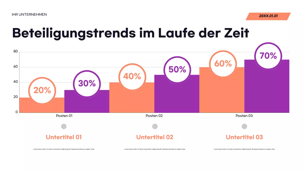 Rote moderne Sportankündigung Präsentation