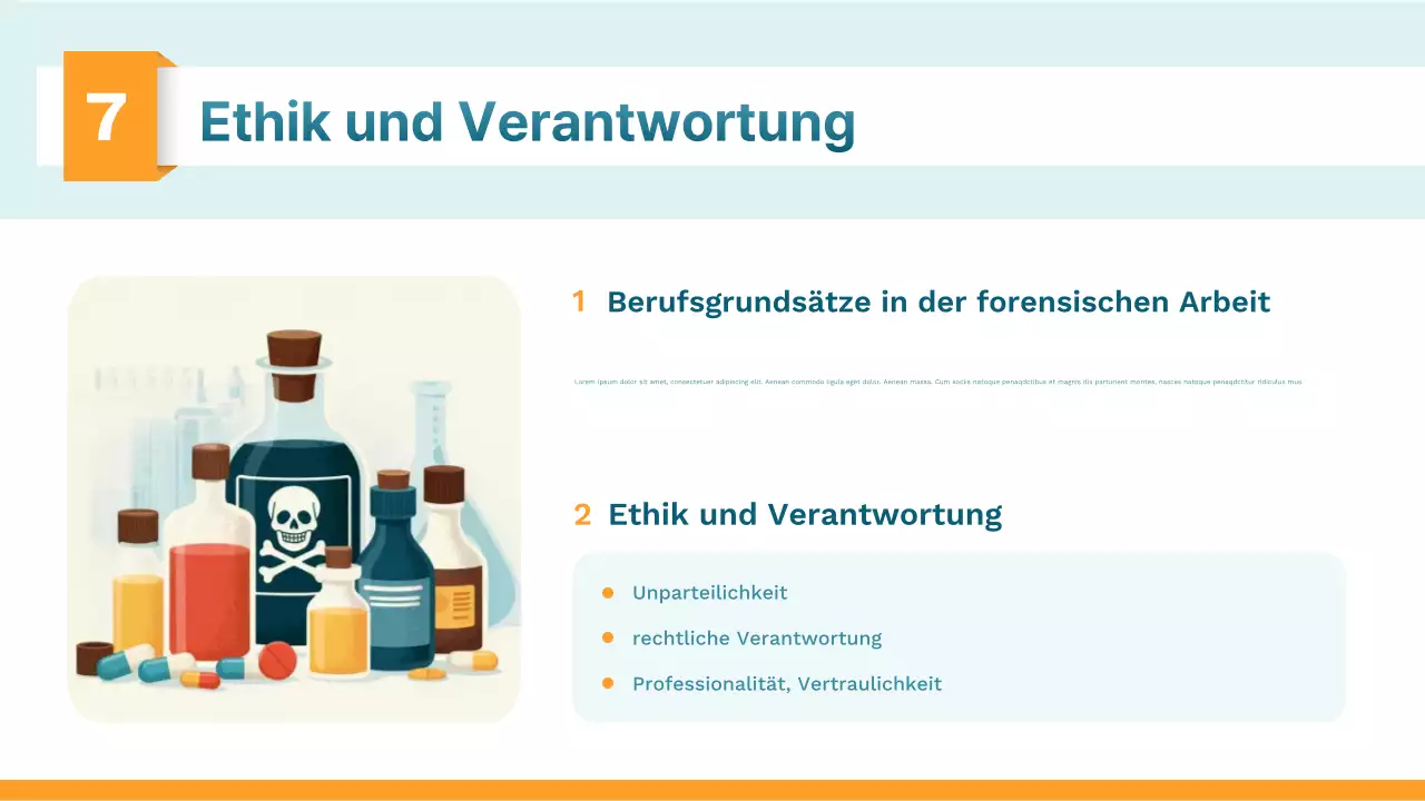 Orange Modern Science Class Präsentation