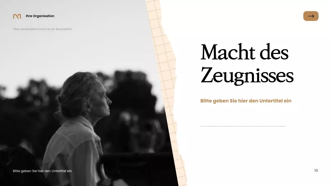 Schwarze elegante Erinnerungspräsentation