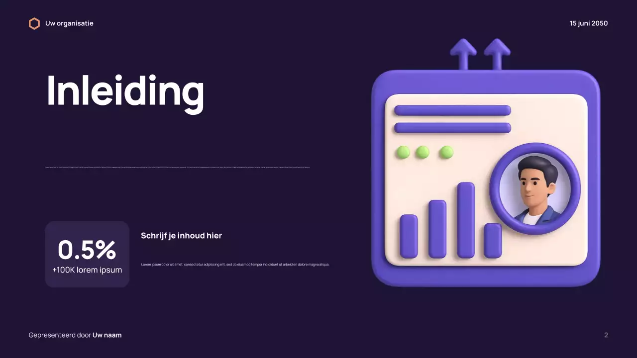 Orange Modern Media Presentatie