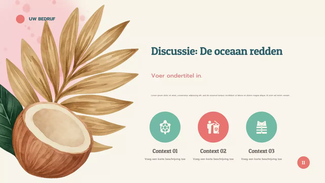 Coral Tropical Learning Presentatie