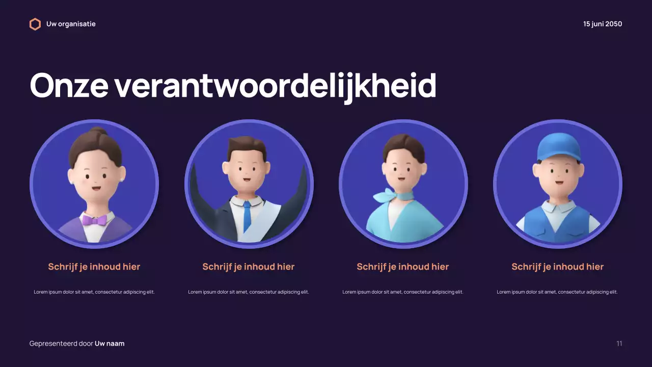 Orange Modern Media Presentatie