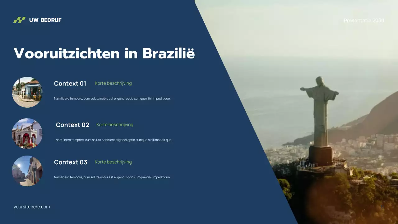 Presentatie van Grey Modern Hydrogen