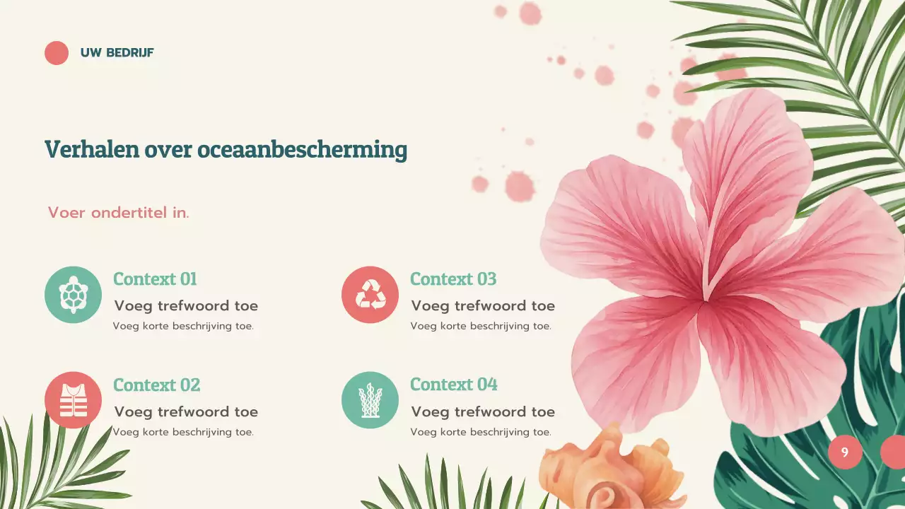 Coral Tropical Learning Presentatie