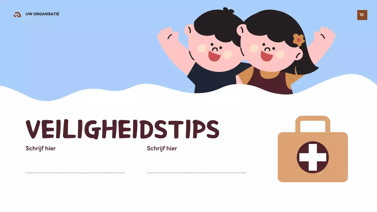 Presentatie van de Brown Retro Geology Guide