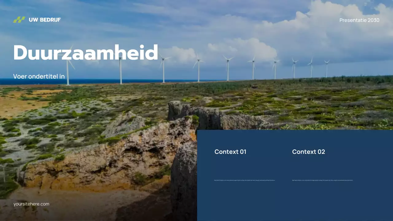 Presentatie van Grey Modern Hydrogen