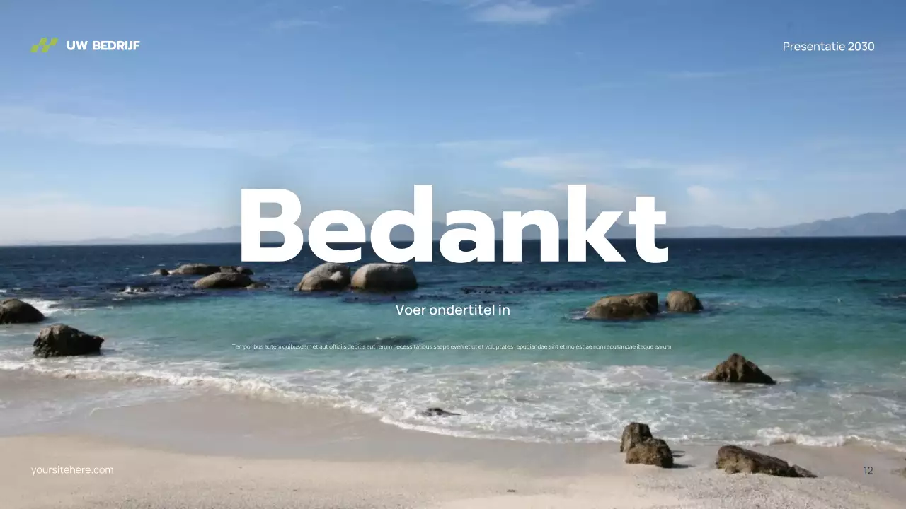 Presentatie van Grey Modern Hydrogen