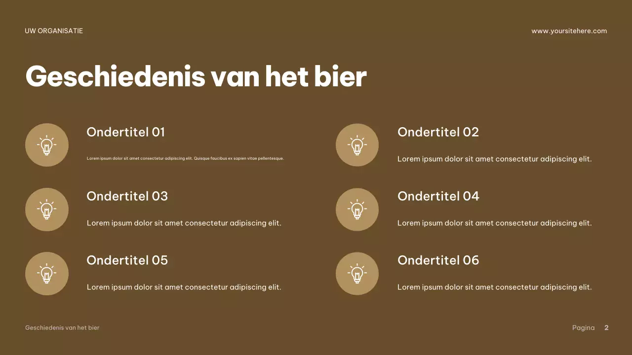 Presentatie van de Brown Industrial Beer Guide