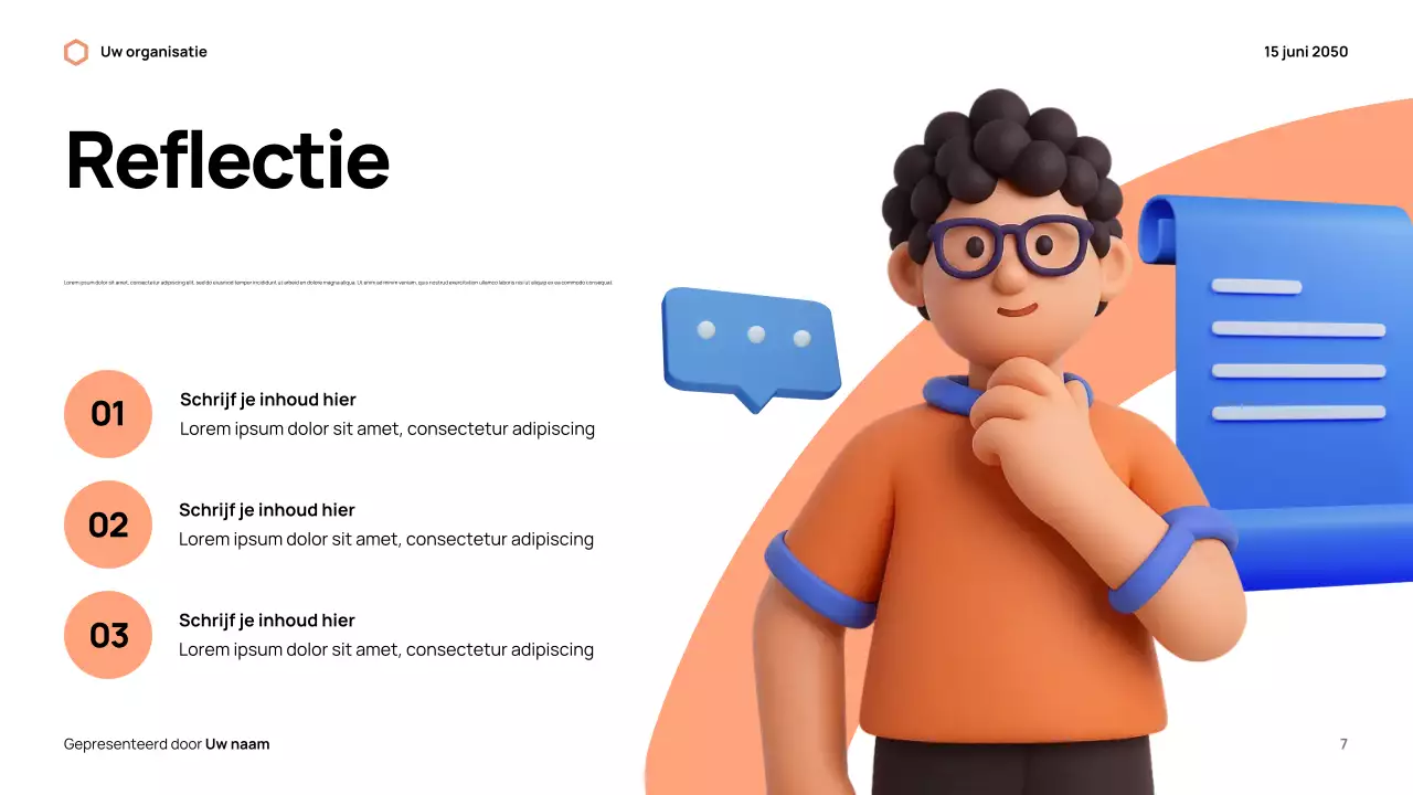 Orange Modern Media Presentatie