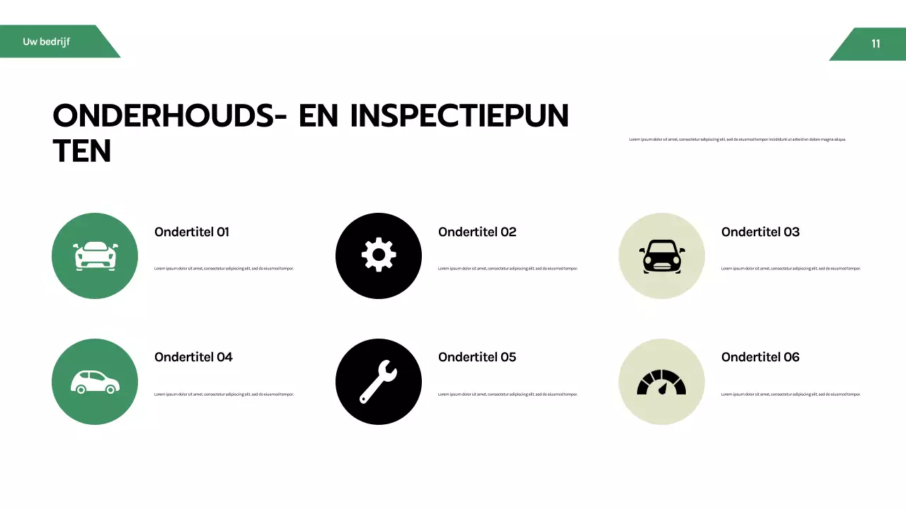 Presentatie van zwarte moderne auto's