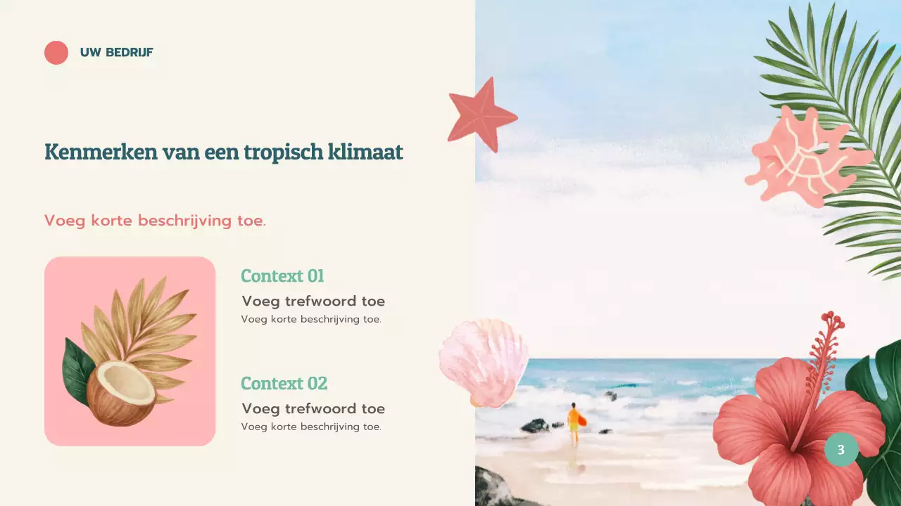 Coral Tropical Learning Presentatie