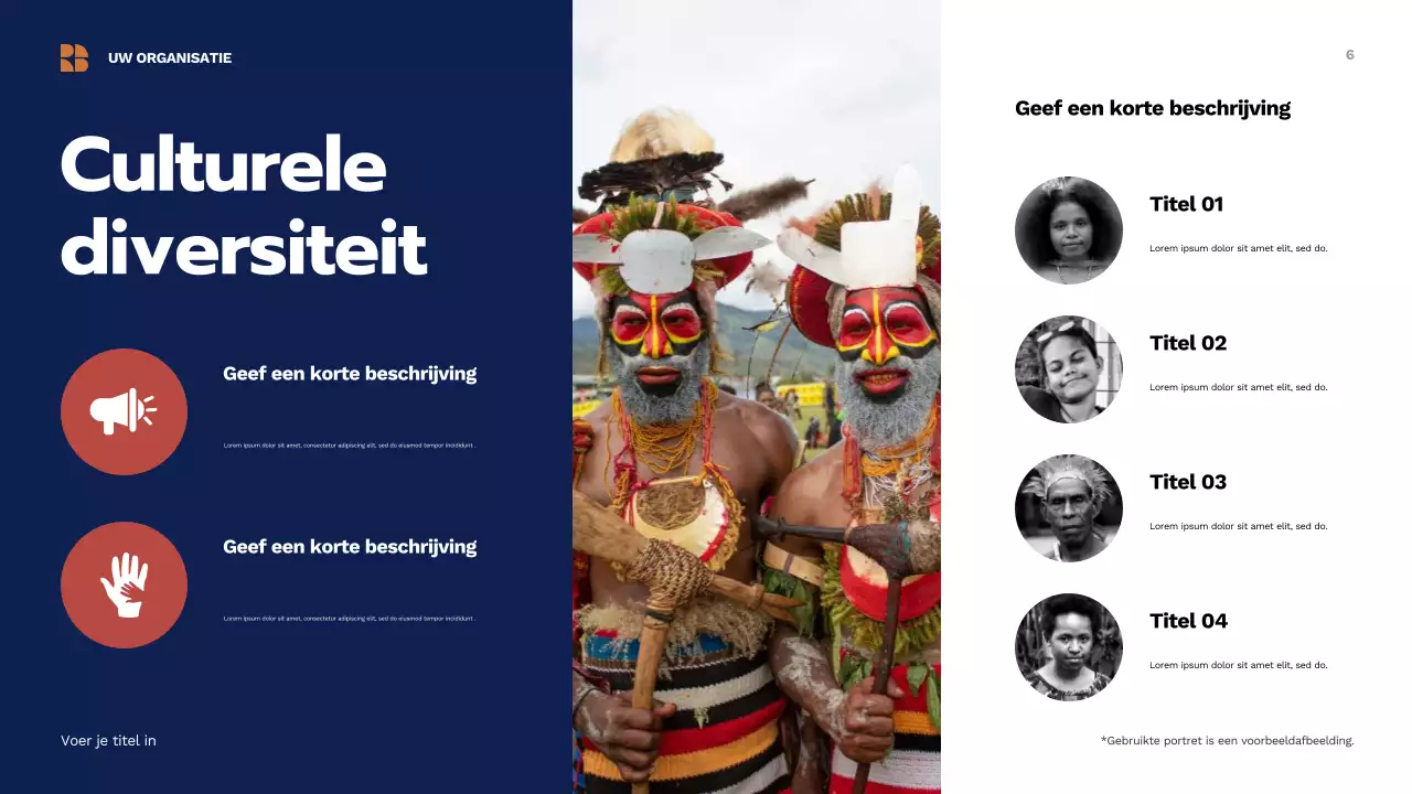 Beige Traditionele Cultuurpresentatie