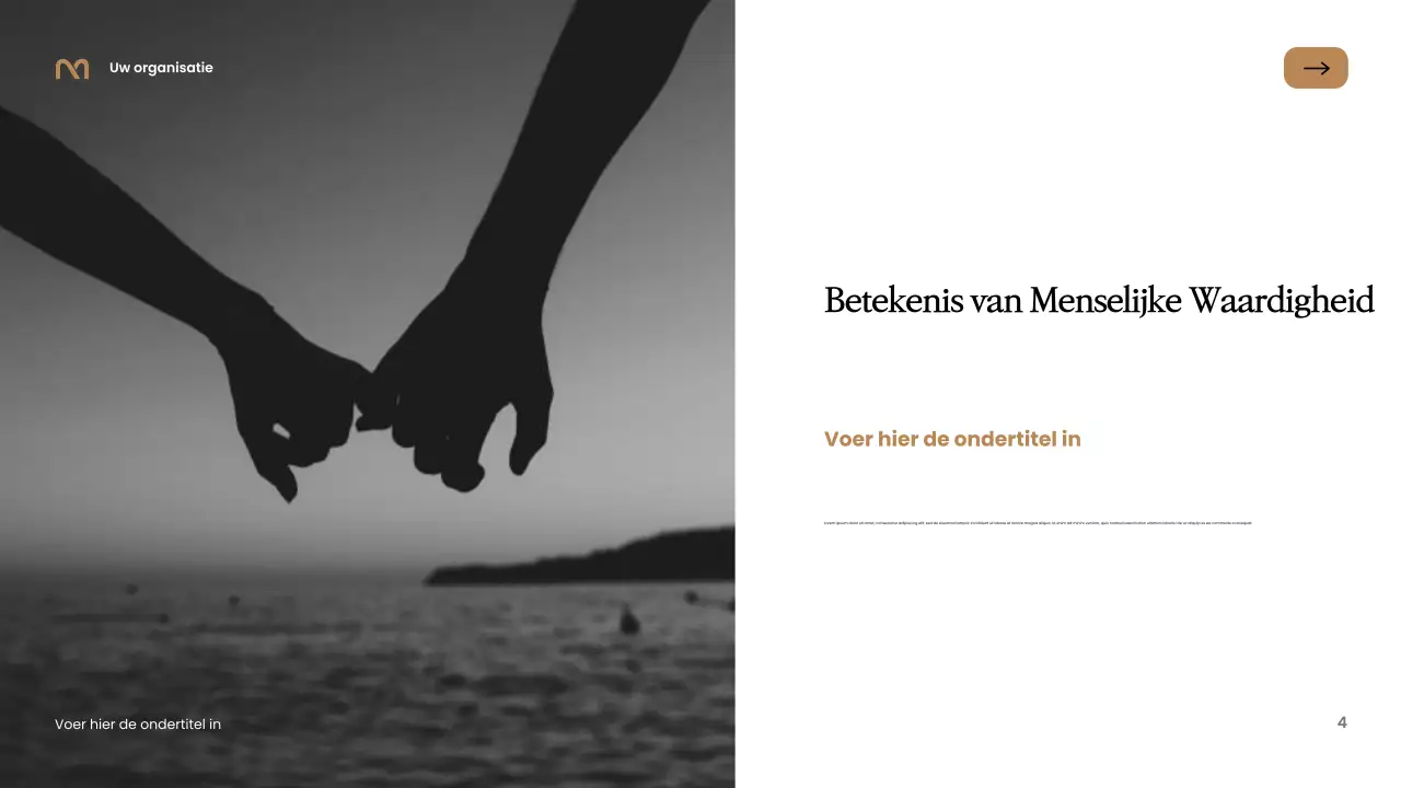 Zwarte Elegante Herinneringspresentatie