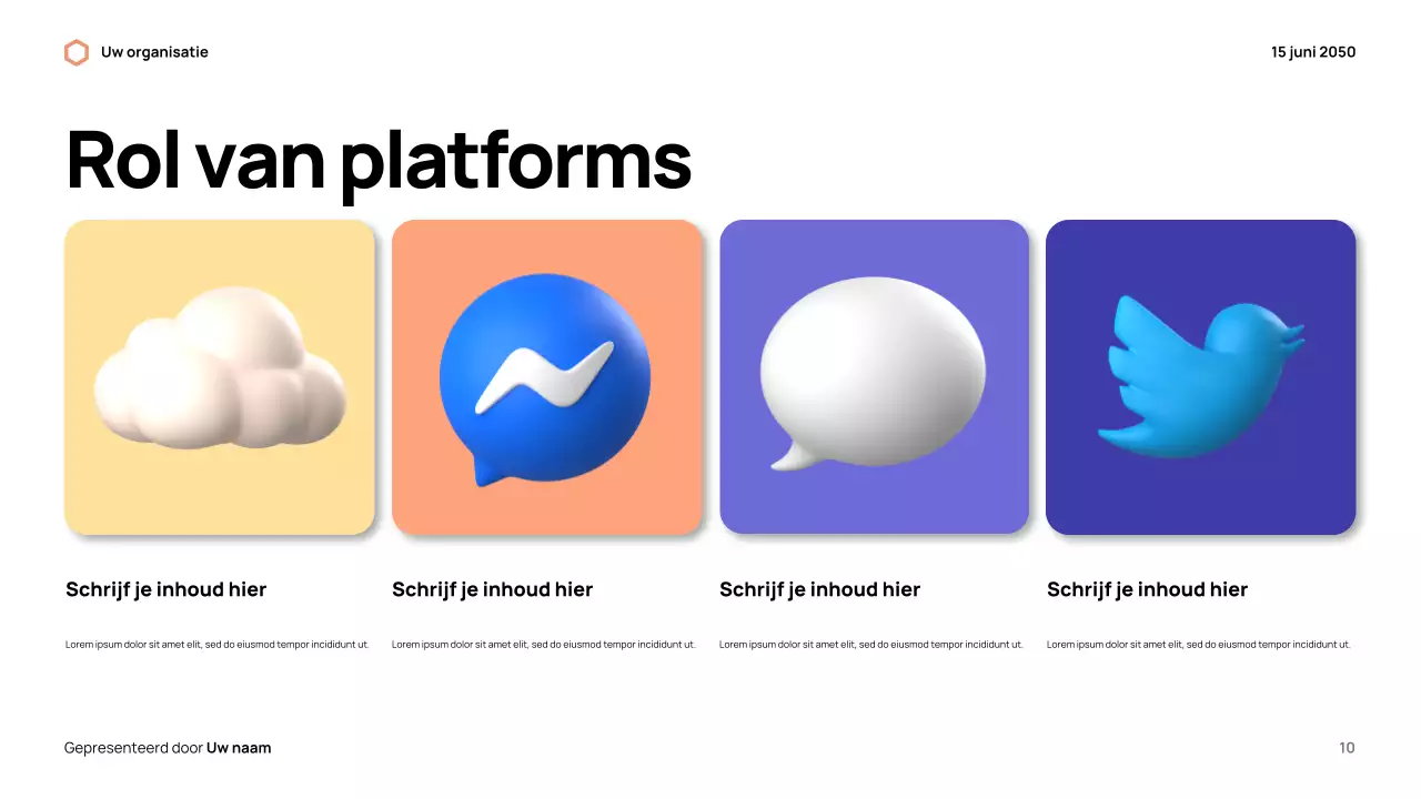 Orange Modern Media Presentatie