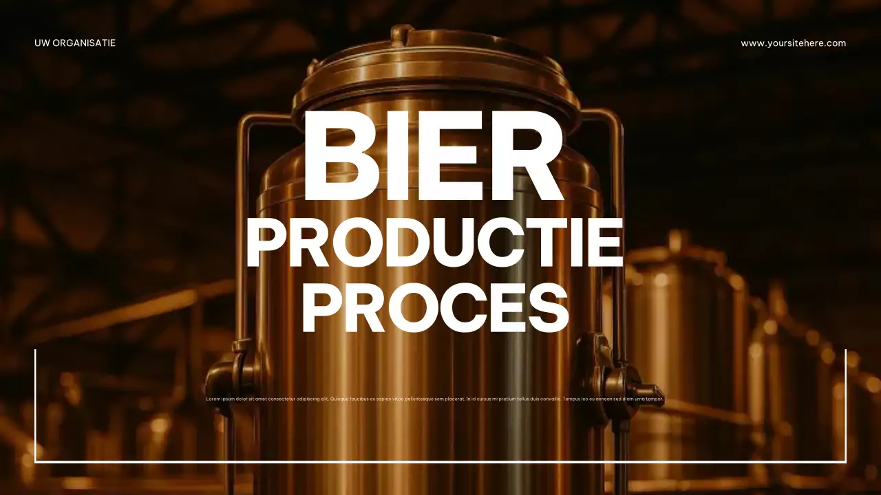 Presentatie van de Brown Industrial Beer Guide
