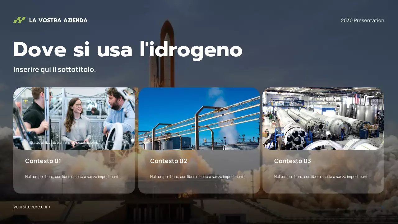 Presentazione di Grey Modern Hydrogen