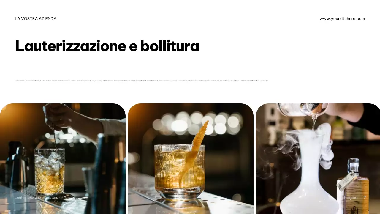 Presentazione della guida alla birra industriale Brown