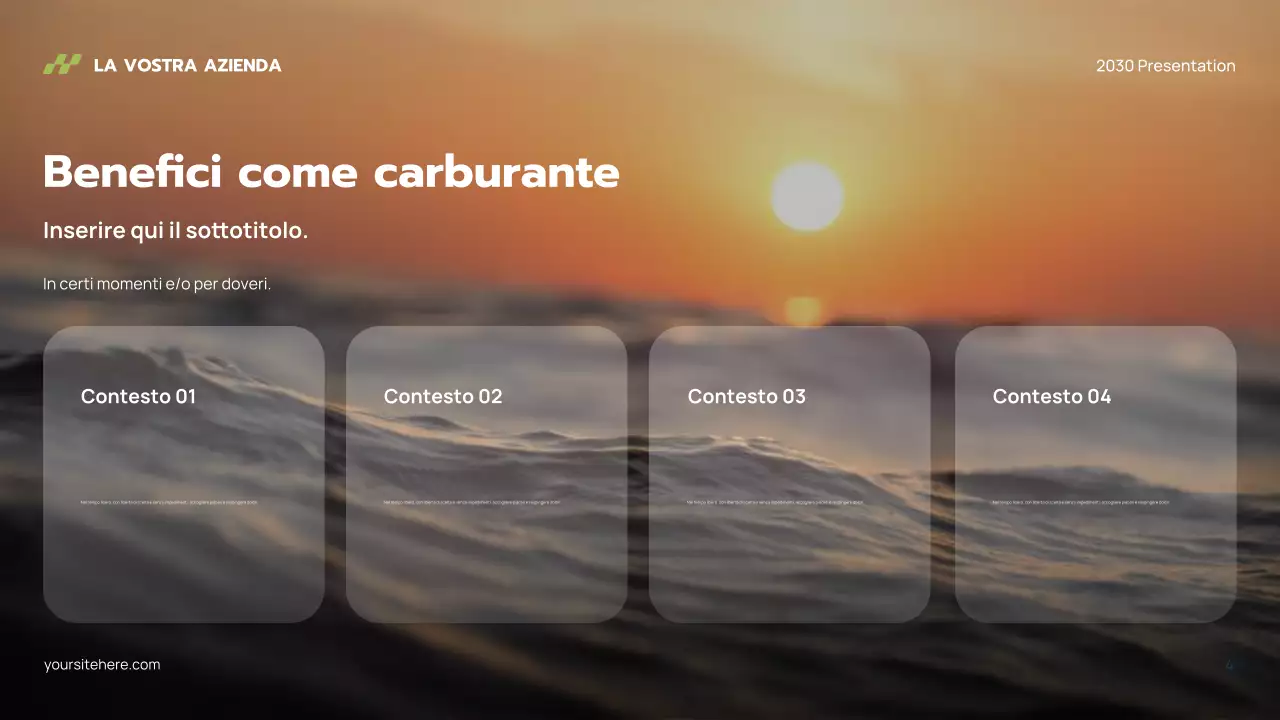 Presentazione di Grey Modern Hydrogen