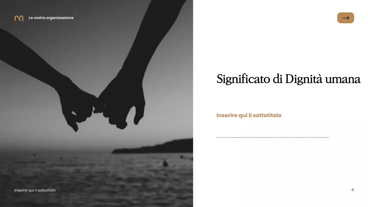 Presentazione commemorativa elegante nera