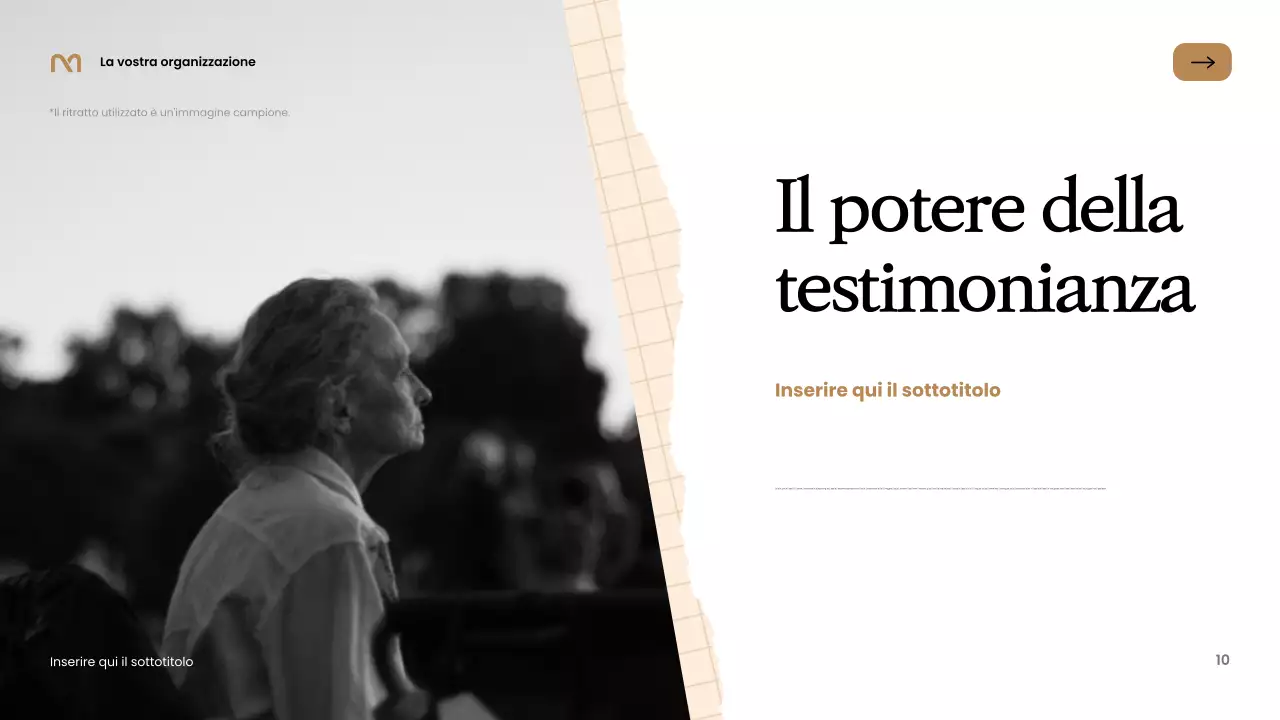 Presentazione commemorativa elegante nera