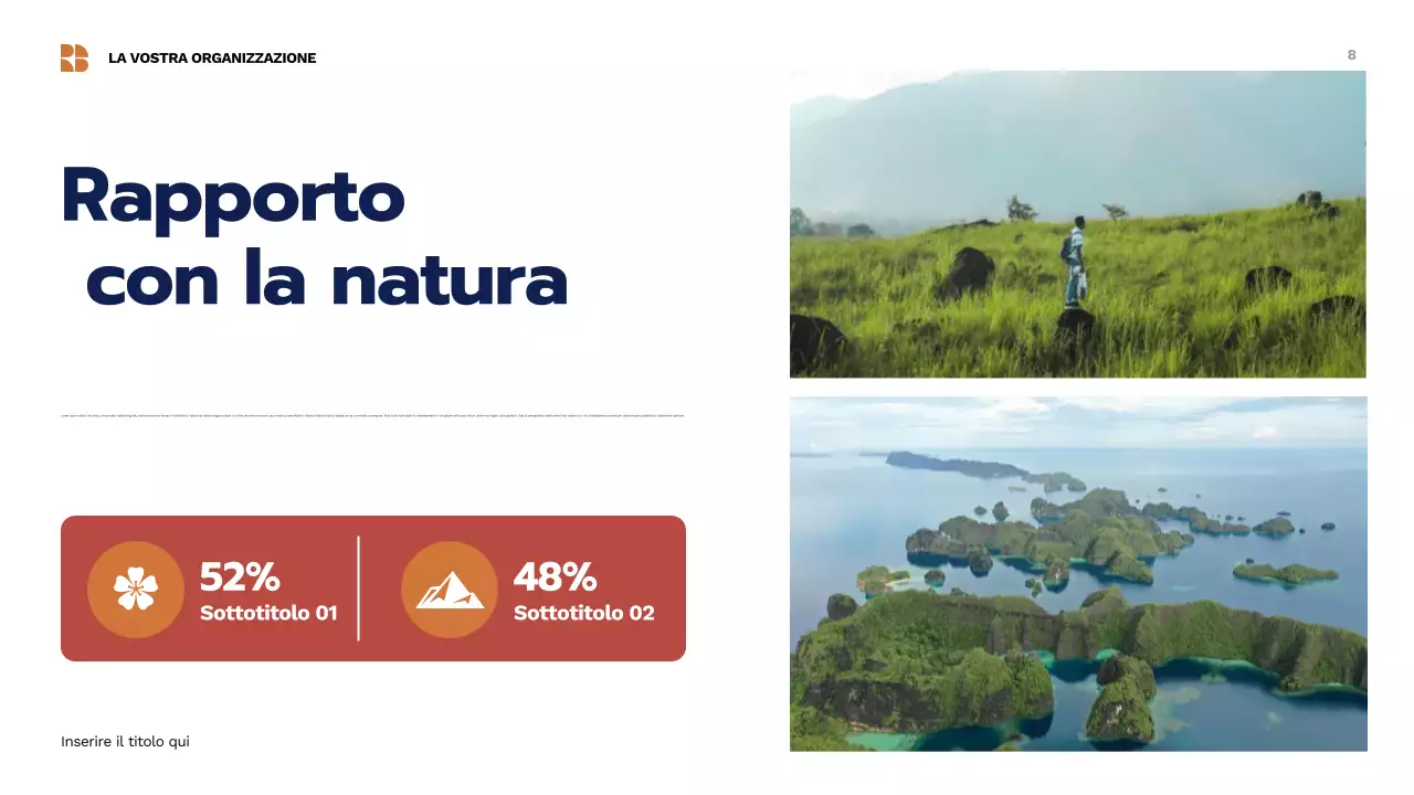 Presentazione della cultura tradizionale beige