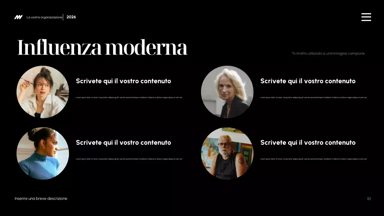 Presentazione dell'invito alla mostra di arte estetica al neon