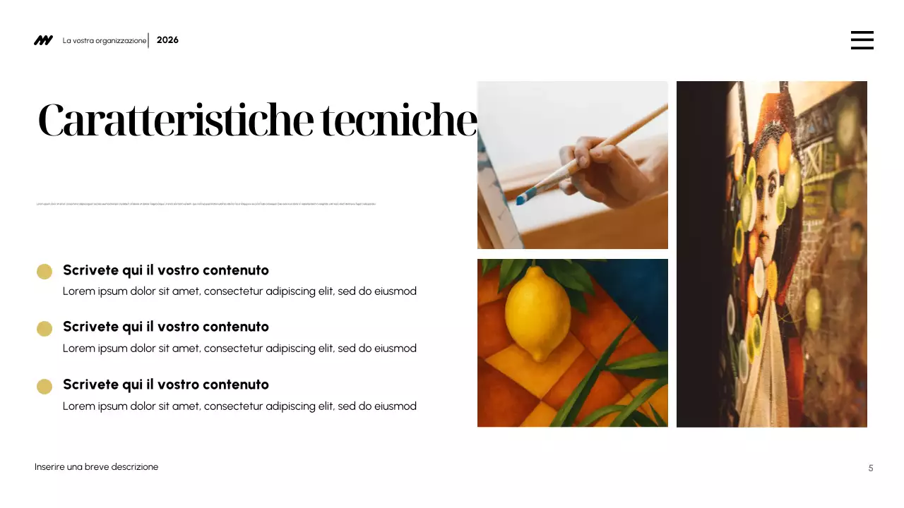 Presentazione dell'invito alla mostra di arte estetica al neon