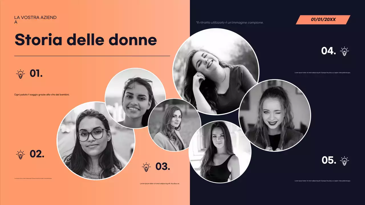 Presentazione dell'annuncio sportivo moderno rosso