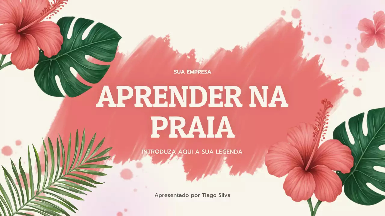 Apresentação de Aprendizagem Coral Tropical