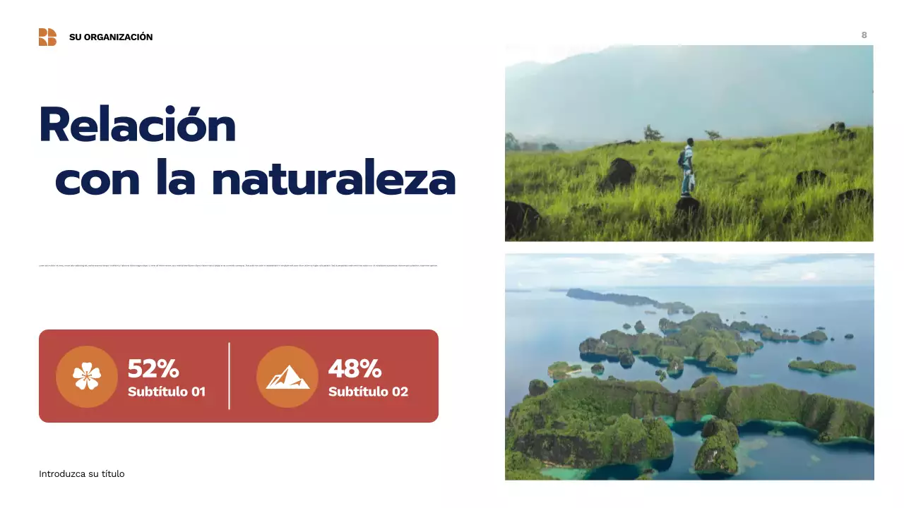 Presentación de la cultura tradicional beige