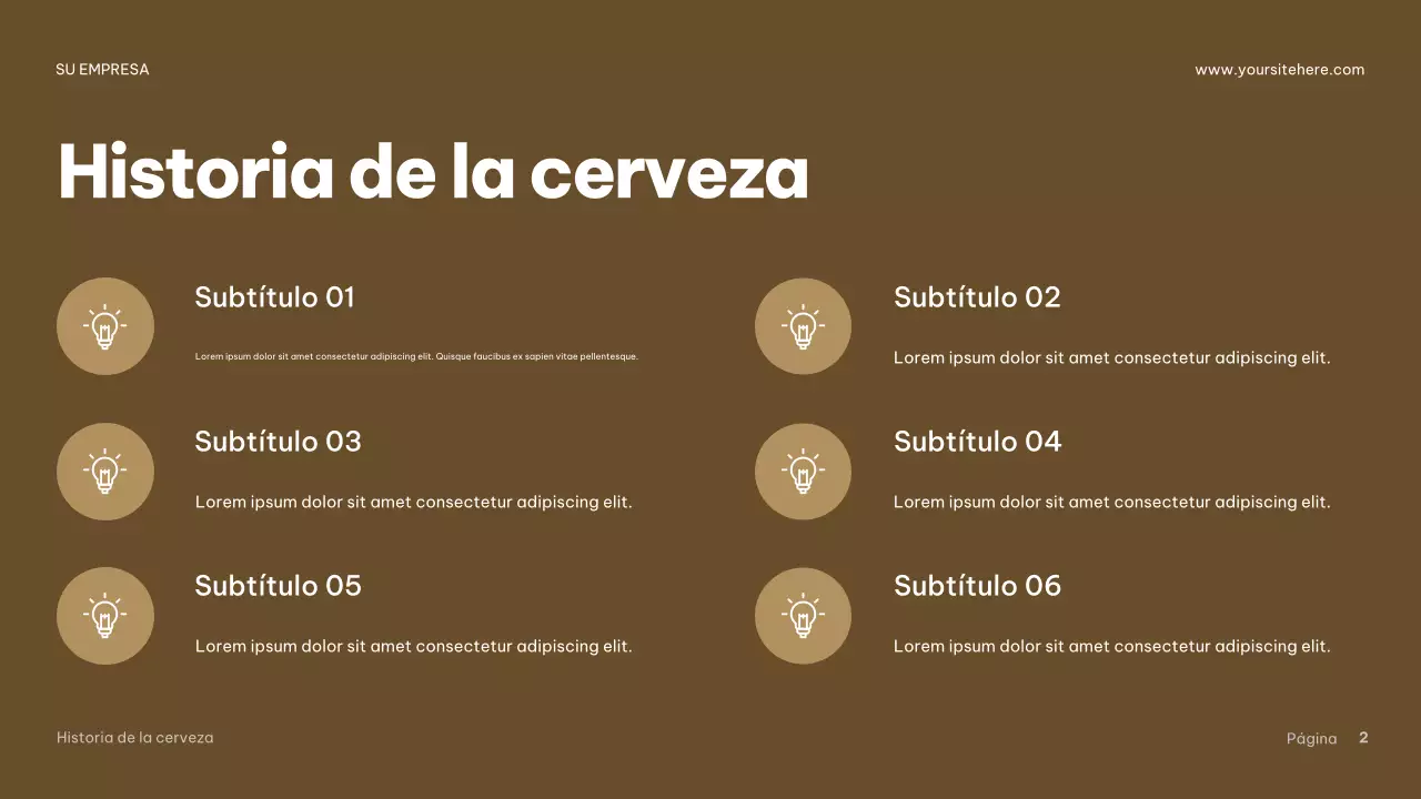 Presentación de la Guía de Cerveza Industrial Marrón