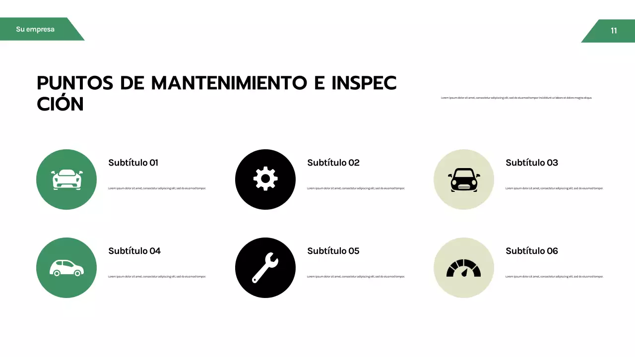 Presentación automotriz moderna en negro